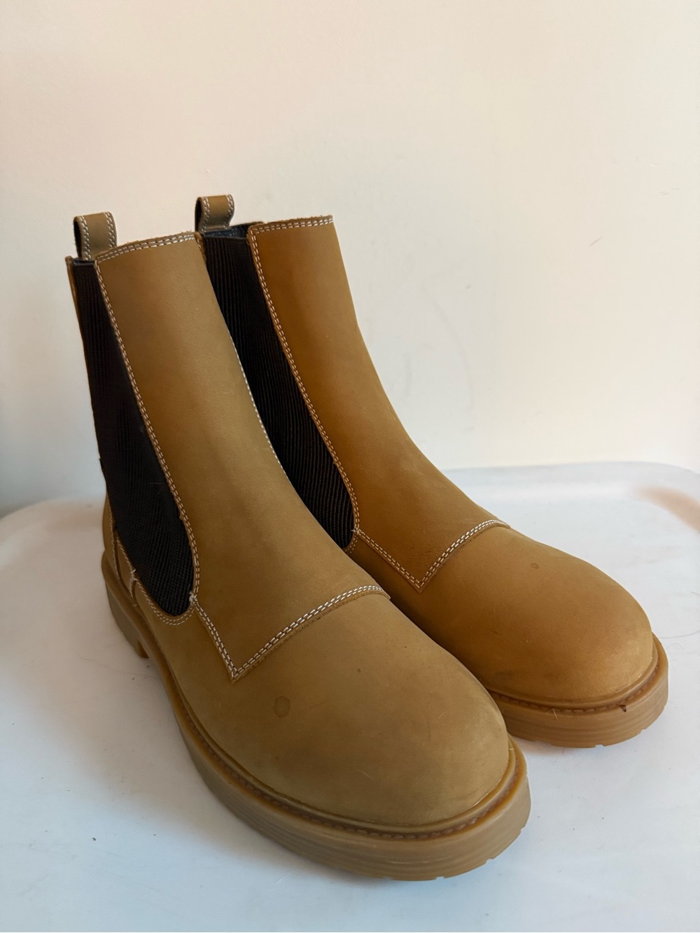 Diesel Men's Chukka Boots - Tan and Black